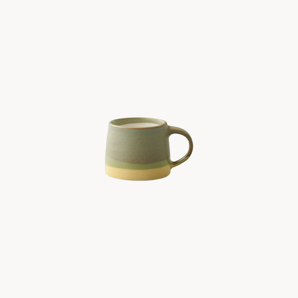 Photo of SCS SPECIALTY Mug 110ml ( Moss Green x Yellow ) [ KINTO ] [ Coffee Cups ]