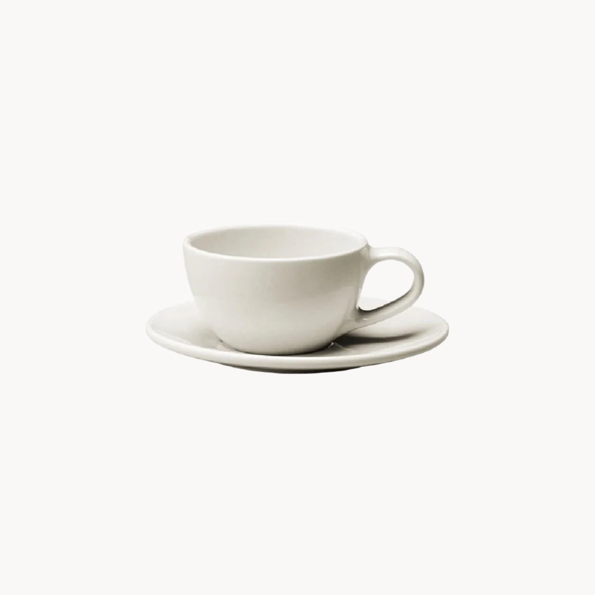 Photo of TOPO Cup & Saucer 200ml ( White ) [ KINTO ] [ Coffee Cups ]