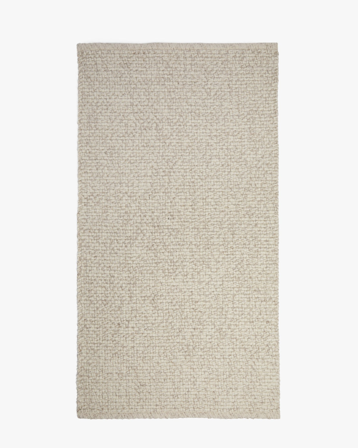 Basket Weave Wool Rug