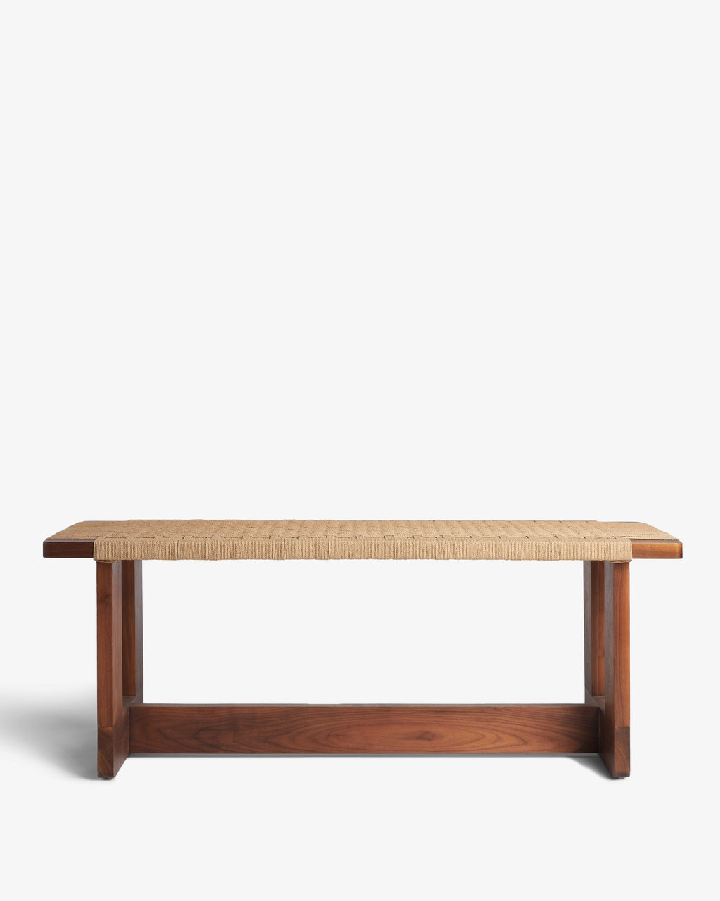 Bluff Papercord Woven Bench
