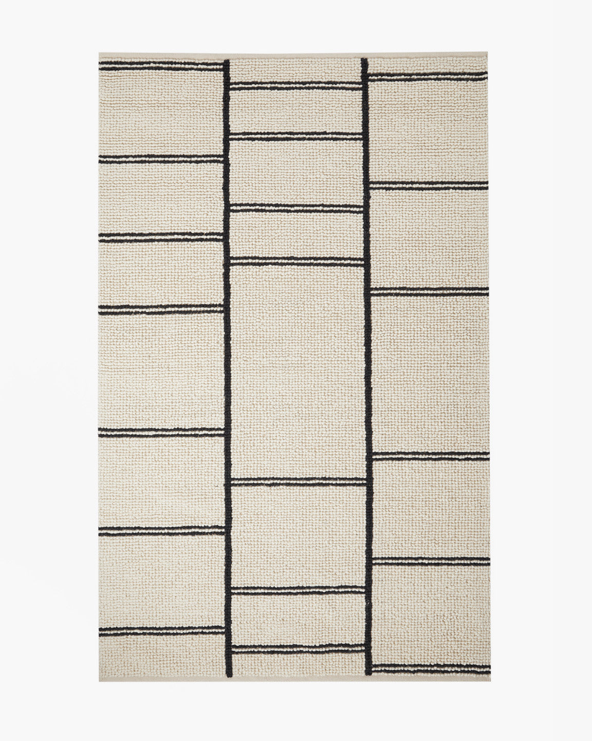 Ladder Stripe Wool Rug