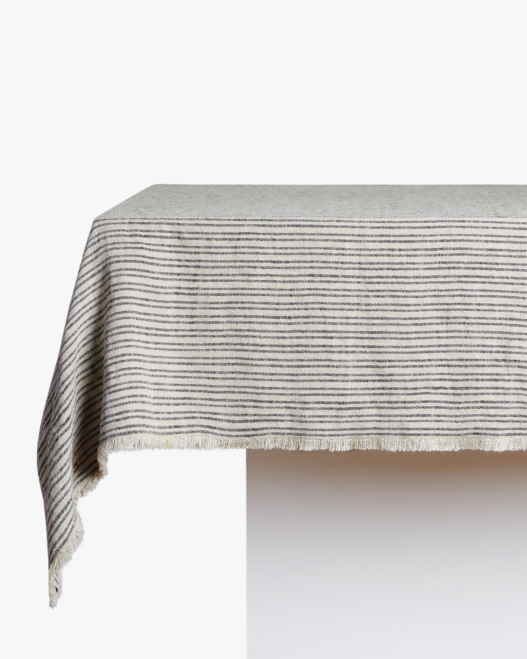 Linen Fringe Tablecloth