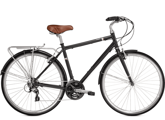 Vintage schwarzes Fahrrad