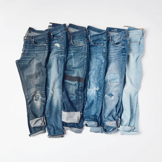 Blaue Jeans