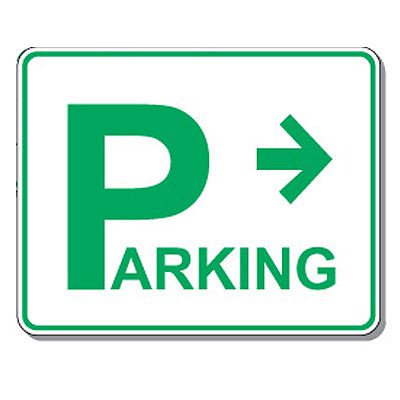 Parking sign