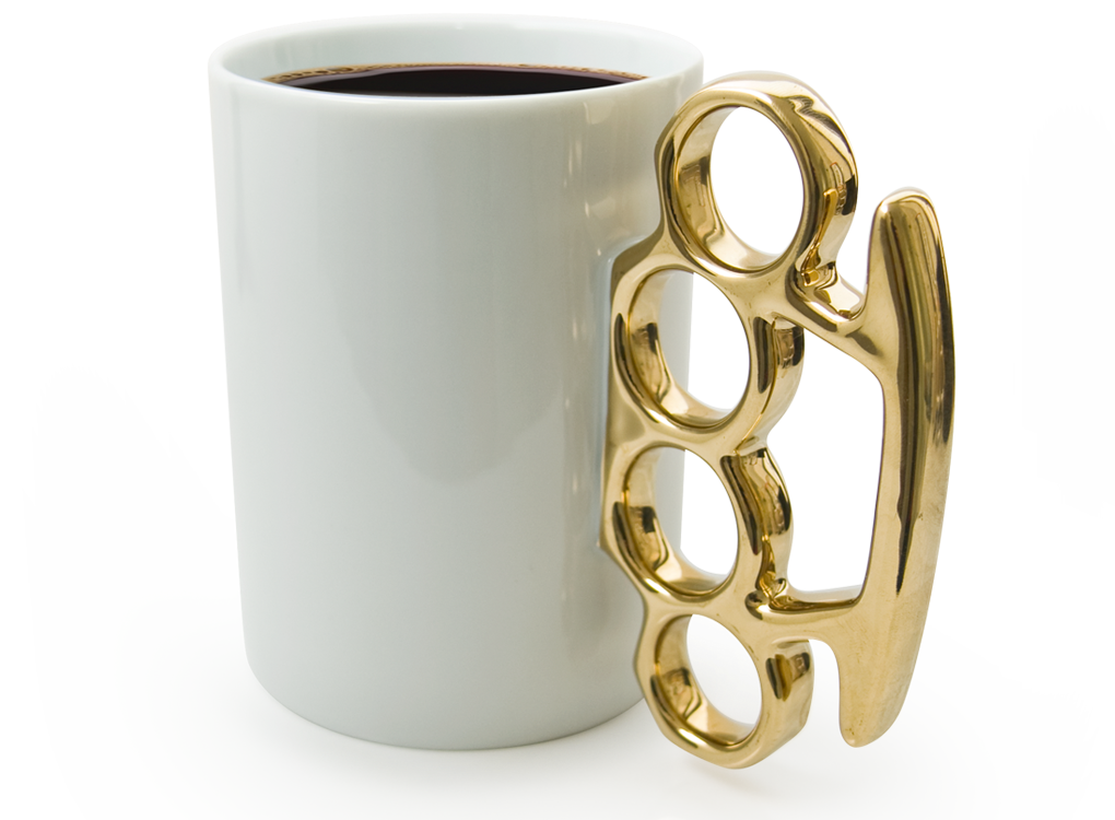 Knuckle Duster Coffee Mug