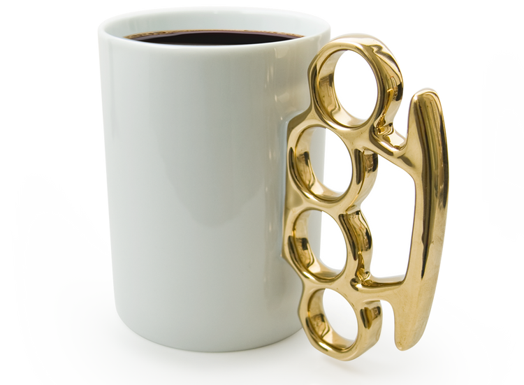 Knuckle Duster Coffee Mug